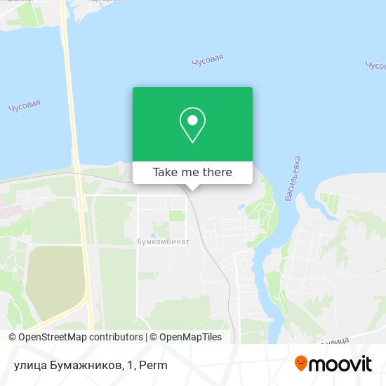 улица Бумажников, 1 map
