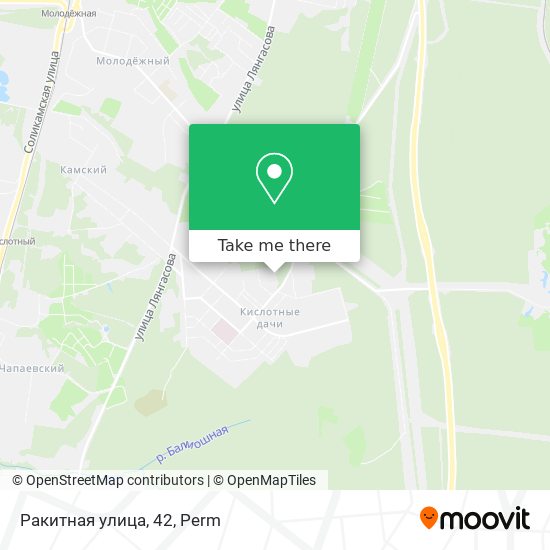 Ракитная улица, 42 map