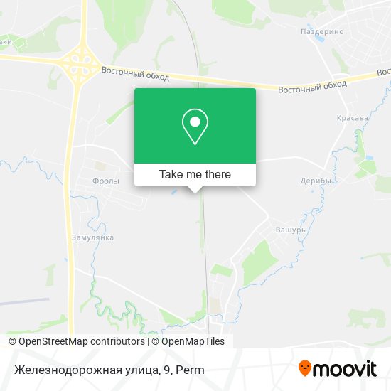 Железнодорожная улица, 9 map