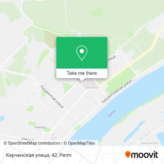 Керченская улица, 42 map