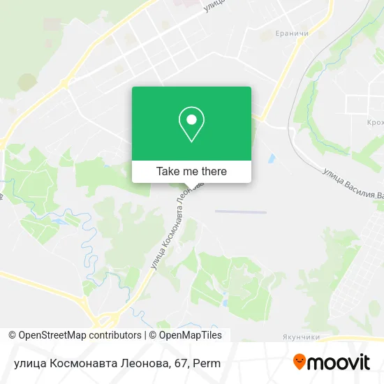 улица Космонавта Леонова, 67 map