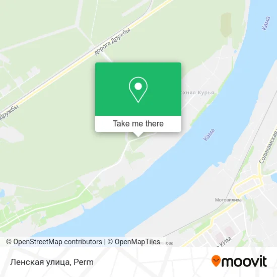 Ленская улица map