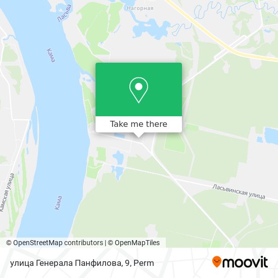 улица Генерала Панфилова, 9 map