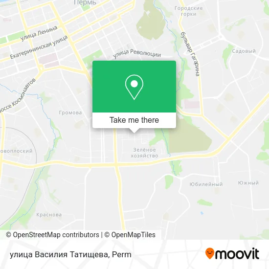 улица Василия Татищева map
