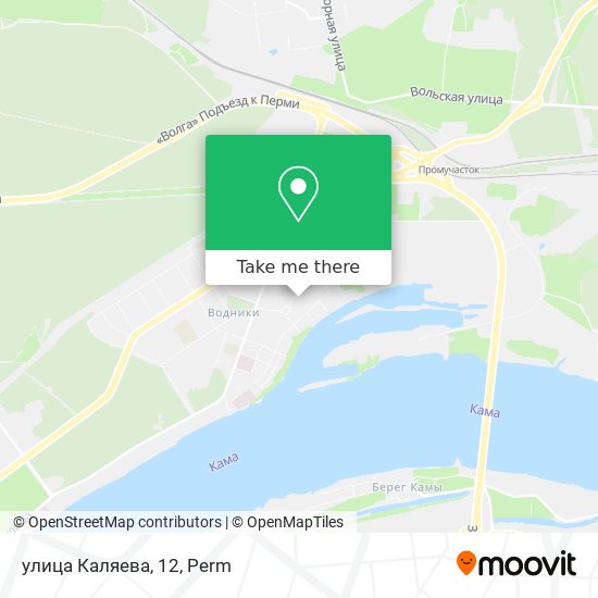 улица Каляева, 12 map