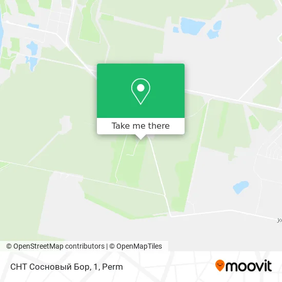 СНТ Сосновый Бор, 1 map