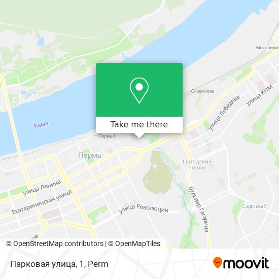 Парковая улица, 1 map