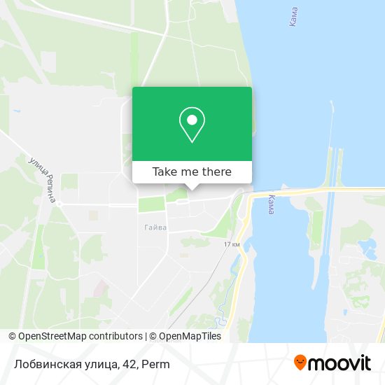 Лобвинская улица, 42 map