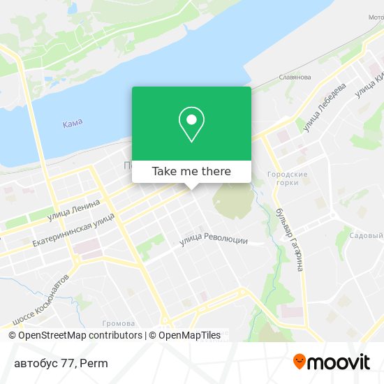 автобус 77 map