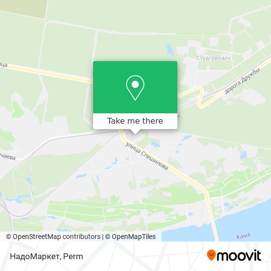 НадоМаркет map