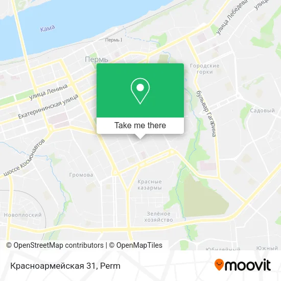 Красноармейская 31 map