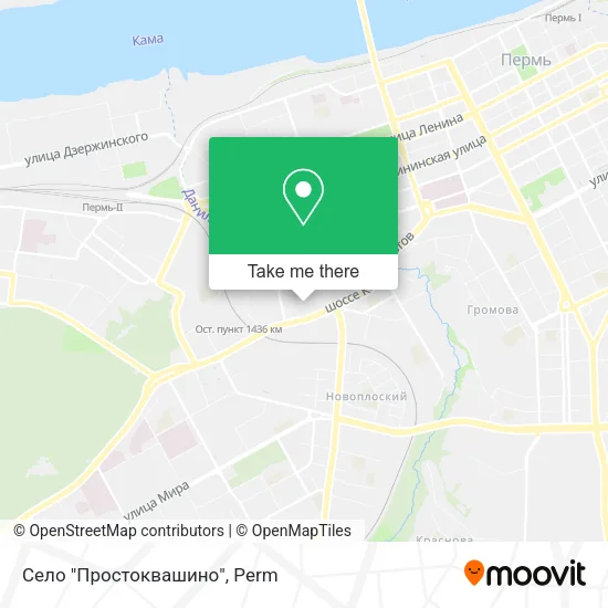 Село  "Простоквашино" map