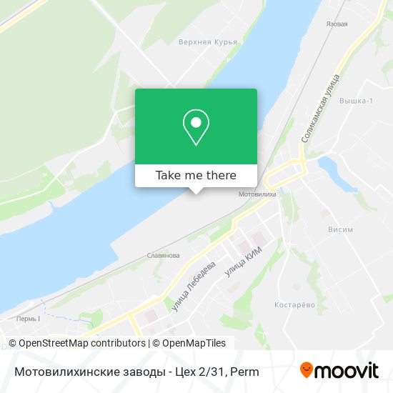 Мотовилихинские заводы - Цех 2 / 31 map