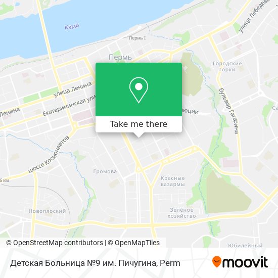 Детская Больница №9 им. Пичугина map