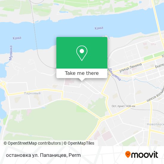 остановка  ул. Папаницев map