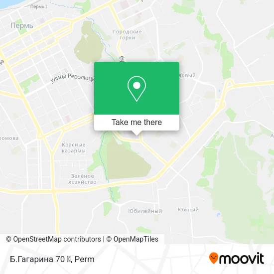 Б.Гагарина 70 ❤️ map