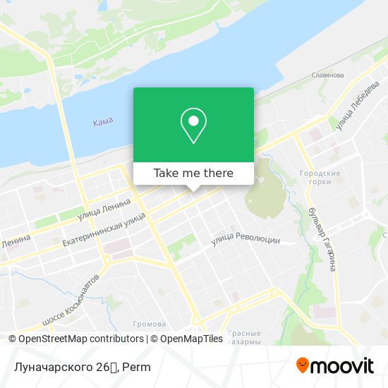 Луначарского 26🏢 map