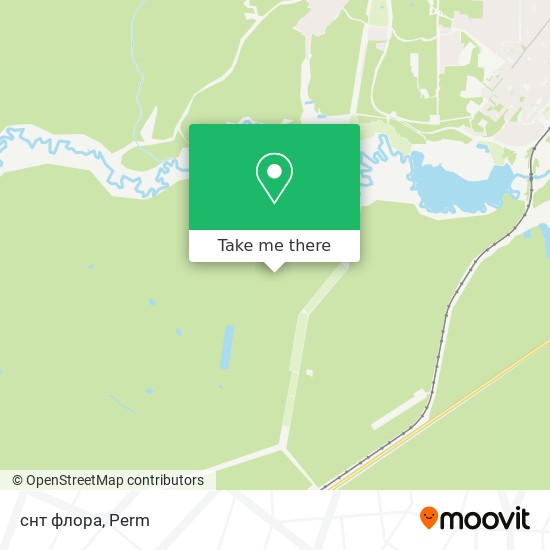 снт флора map