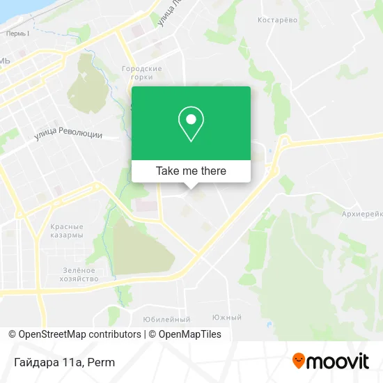 Гайдара 11а map
