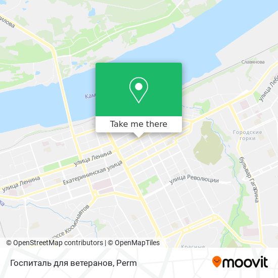 Госпиталь для ветеранов map