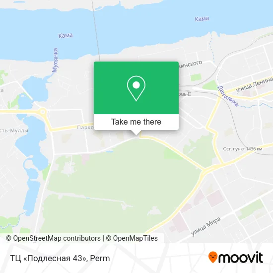 ТЦ «Подлесная 43» map