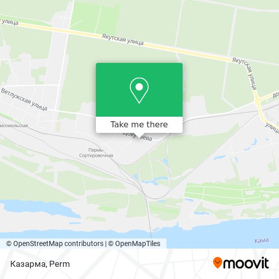 Казарма map