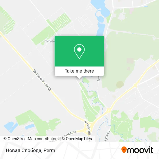 Новая Слобода map