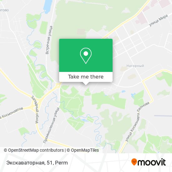 Экскаваторная, 51 map