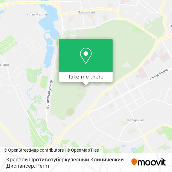Краевой Противотуберкулезный Клинический Диспансер map