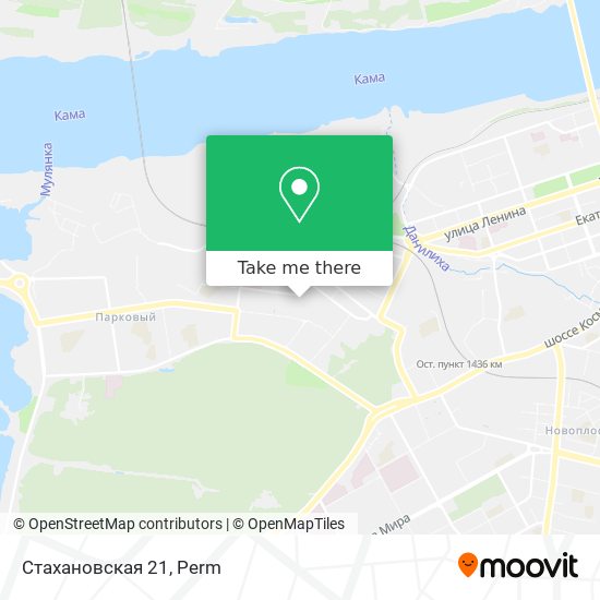 Стахановская 21 map