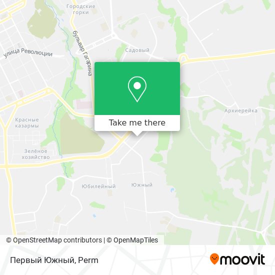 Первый Южный map