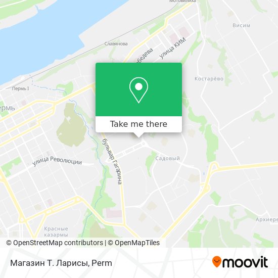 Магазин Т. Ларисы map
