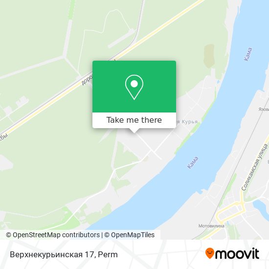 Верхнекурьинская 17 map