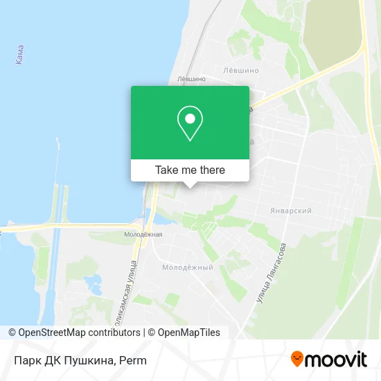 Парк ДК Пушкина map
