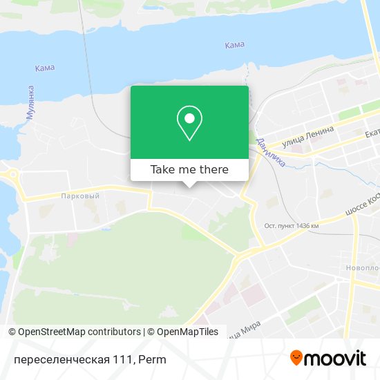 переселенческая 111 map