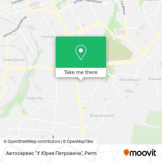 Автосервис "У Юрия Петровича" map