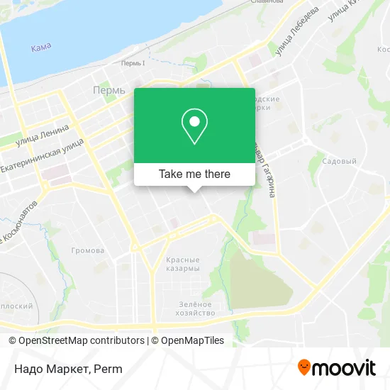 Надо Маркет map