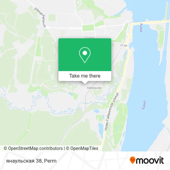 янаульская 38 map