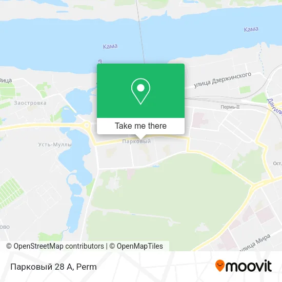 Парковый 28 А map