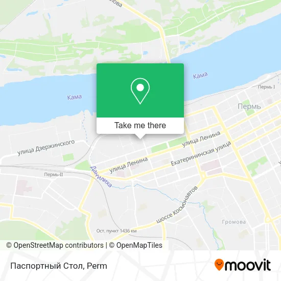 Паспортный Стол map