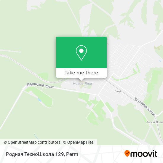 Родная ТехноШкола 129 map
