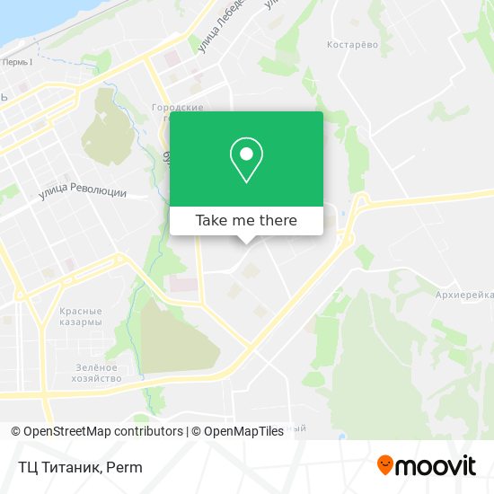 ТЦ Титаник map