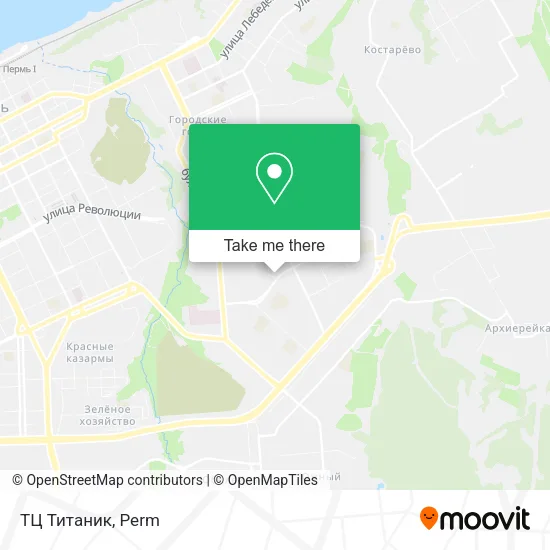 ТЦ Титаник map