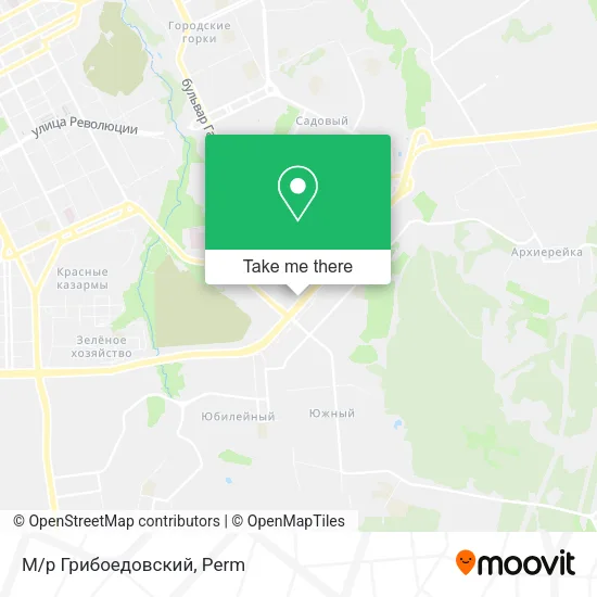 М/р Грибоедовский map