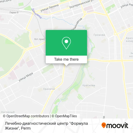 Лечебно-диагностический центр "Формула Жизни" map