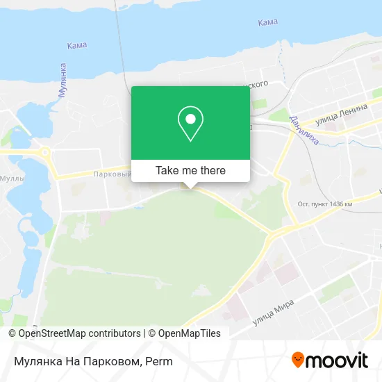 Мулянка На Парковом map
