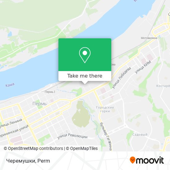 Черемушки map