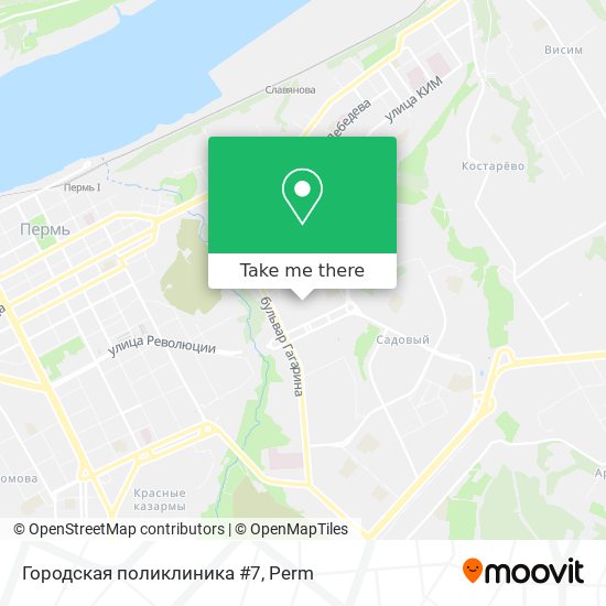 Городская поликлиника #7 map