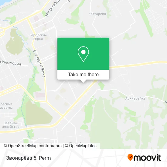 Звонарёва 5 map