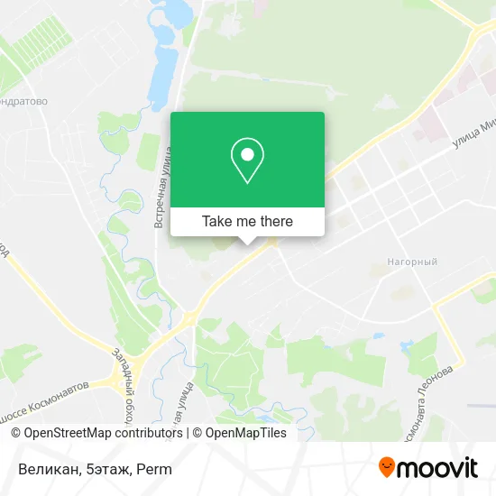 Великан, 5этаж map